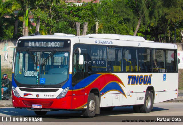 Transportadora Tinguá RJ 156.047 na cidade de Rio de Janeiro, Rio de Janeiro, Brasil, por Rafael Cota. Número da foto: #12387050.