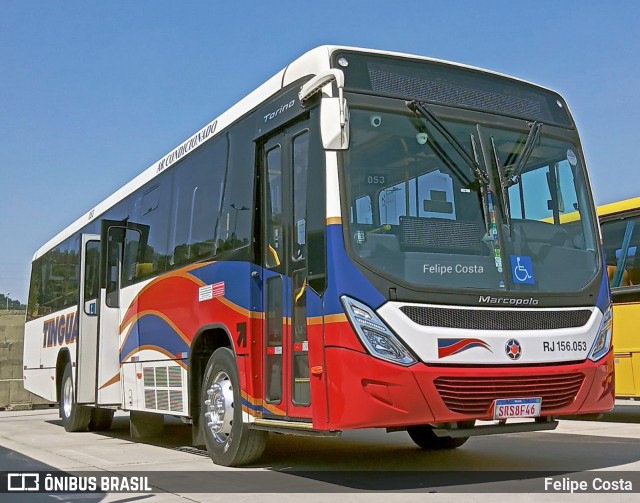 Transportadora Tinguá RJ 156.053 na cidade de Rio de Janeiro, Rio de Janeiro, Brasil, por Felipe Costa. Número da foto: #12389385.