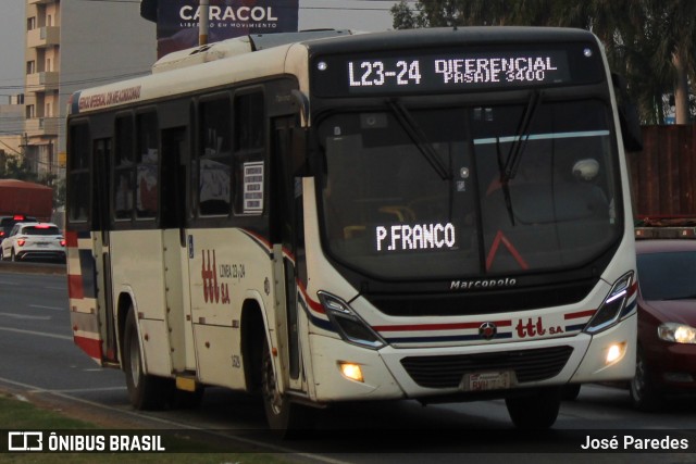 TTL S.A. - Transporte y Turismo Lambaré - Líneas 23-24-31 y 33 1629 na cidade de Mariano Roque Alonso, Central, Paraguai, por José Paredes. Número da foto: #12391528.