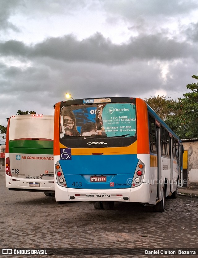 Borborema Imperial Transportes 463 na cidade de Jaboatão dos Guararapes, Pernambuco, Brasil, por Daniel Cleiton  Bezerra. Número da foto: #12390113.