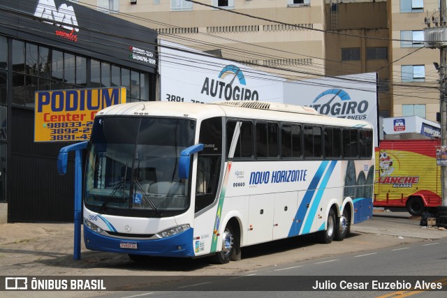 Viação Novo Horizonte 306 na cidade de Viçosa, Minas Gerais, Brasil, por Julio Cesar Euzebio Alves. Número da foto: #12390719.