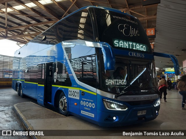 Cikbus RPDC11 na cidade de Estación Central, Santiago, Metropolitana de Santiago, Chile, por Benjamín Tomás Lazo Acuña. Número da foto: #12391482.