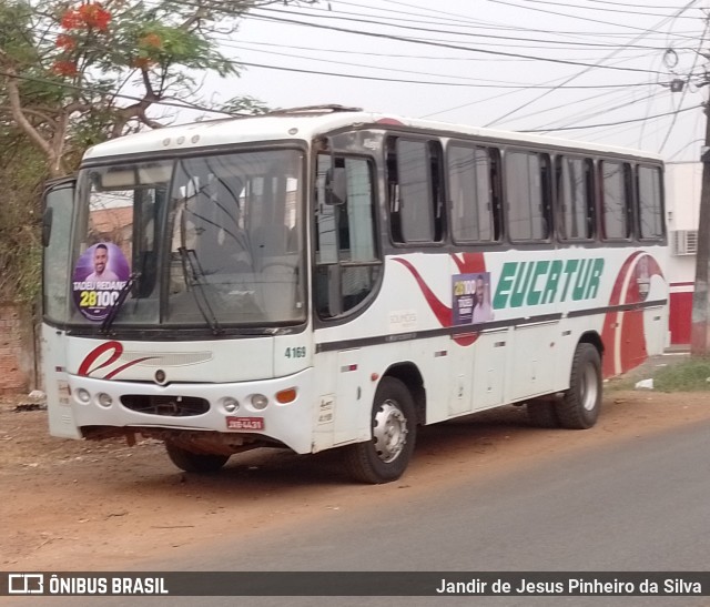 Eucatur - Empresa União Cascavel de Transportes e Turismo 4169 na cidade de Porto Velho, Rondônia, Brasil, por Jandir de Jesus Pinheiro da Silva. Número da foto: #12389909.