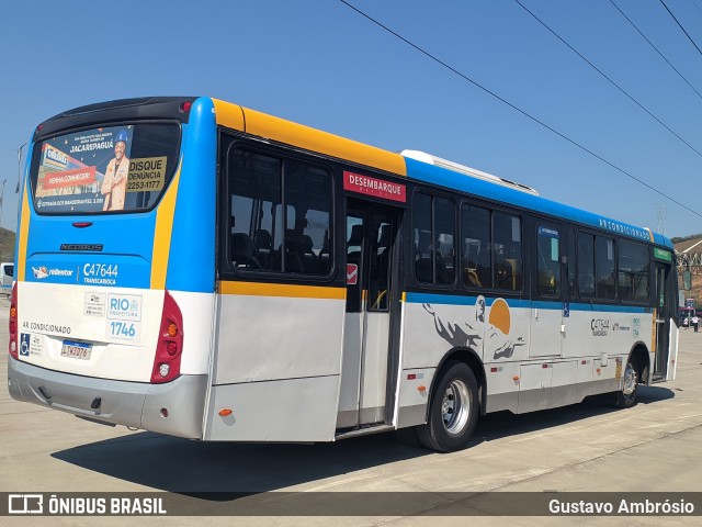 Viação Redentor C47644 na cidade de Duque de Caxias, Rio de Janeiro, Brasil, por Gustavo Ambrósio. Número da foto: #12391201.