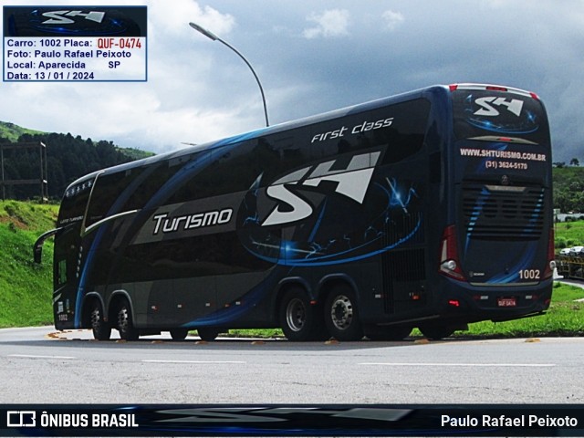 SH Transportes 1002 na cidade de Aparecida, São Paulo, Brasil, por Paulo Rafael Peixoto. Número da foto: #12390196.