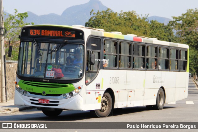 Transportes Paranapuan B10066 na cidade de Rio de Janeiro, Rio de Janeiro, Brasil, por Paulo Henrique Pereira Borges. Número da foto: #12390460.