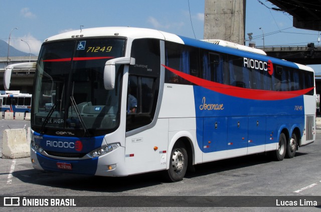 Viação Riodoce 71249 na cidade de Rio de Janeiro, Rio de Janeiro, Brasil, por Lucas Lima. Número da foto: #12391573.