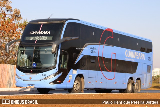 Expresso Guanabara 2259 na cidade de Brasília, Distrito Federal, Brasil, por Paulo Henrique Pereira Borges. Número da foto: #12393519.