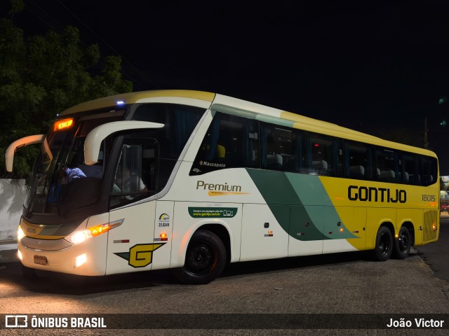 Empresa Gontijo de Transportes 18015 na cidade de Teresina, Piauí, Brasil, por João Victor. Número da foto: #12393816.