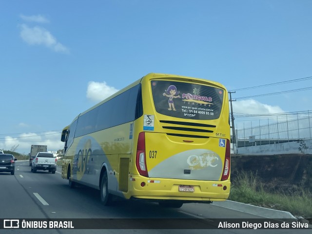 Potiguar Turismo 037 na cidade de Parnamirim, Rio Grande do Norte, Brasil, por Alison Diego Dias da Silva. Número da foto: #12392878.