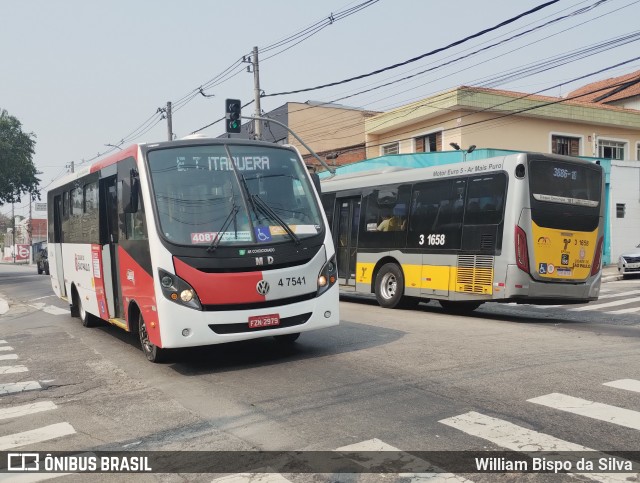 Pêssego Transportes 4 7541 na cidade de São Paulo, São Paulo, Brasil, por William Bispo da Silva. Número da foto: #12392121.