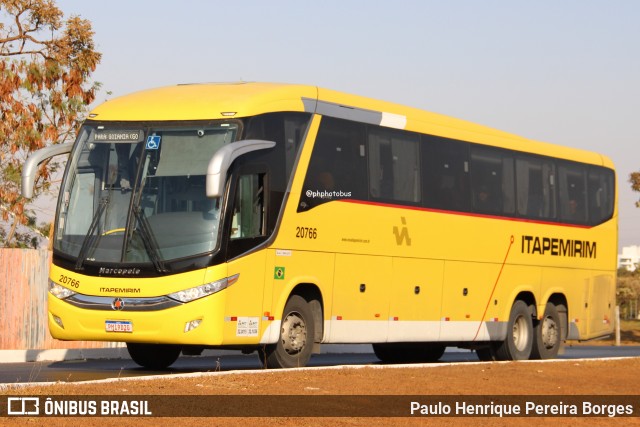 Viação Nova Itapemirim 20766 na cidade de Brasília, Distrito Federal, Brasil, por Paulo Henrique Pereira Borges. Número da foto: #12393524.