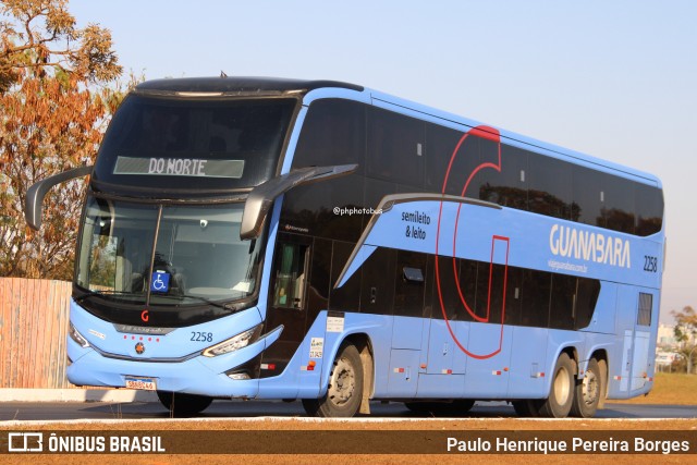 Expresso Guanabara 2258 na cidade de Brasília, Distrito Federal, Brasil, por Paulo Henrique Pereira Borges. Número da foto: #12393513.