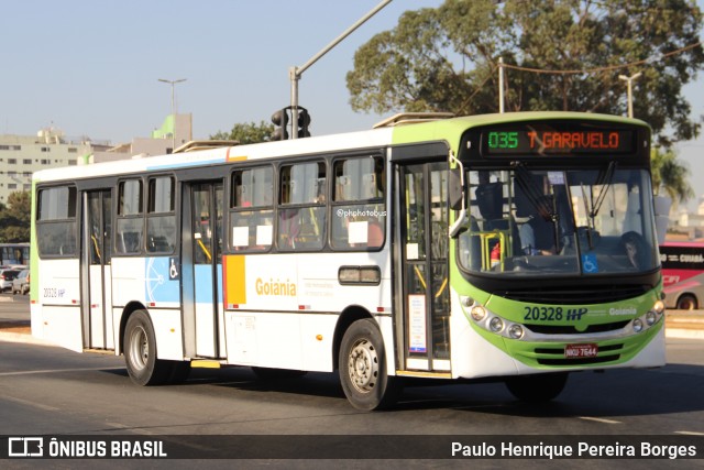 HP Transportes Coletivos 20328 na cidade de Goiânia, Goiás, Brasil, por Paulo Henrique Pereira Borges. Número da foto: #12393468.
