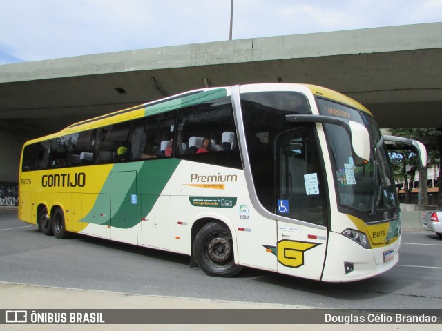 Empresa Gontijo de Transportes 15075 na cidade de Belo Horizonte, Minas Gerais, Brasil, por Douglas Célio Brandao. Número da foto: #12393750.