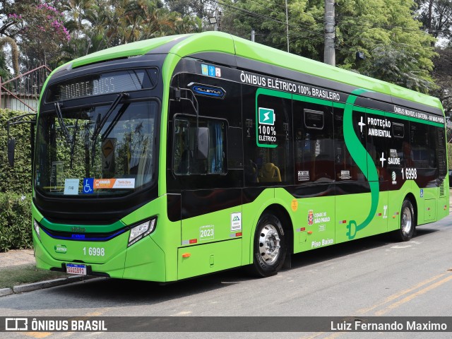 Transcooper > Norte Buss 1 6998 na cidade de São Paulo, São Paulo, Brasil, por Luiz Fernando Maximo. Número da foto: #12392706.
