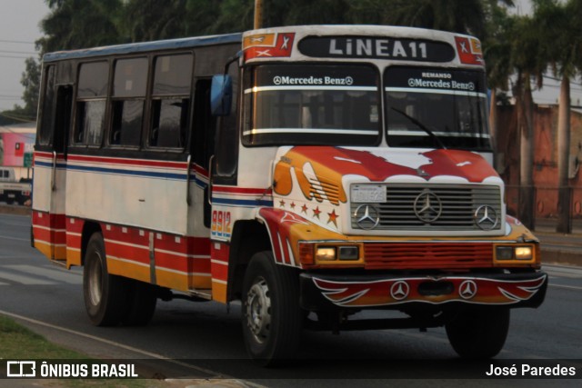Empresa De Transporte Fátima S.R.L. Linea 11 9912 na cidade de Mariano Roque Alonso, Central, Paraguai, por José Paredes. Número da foto: #12393752.