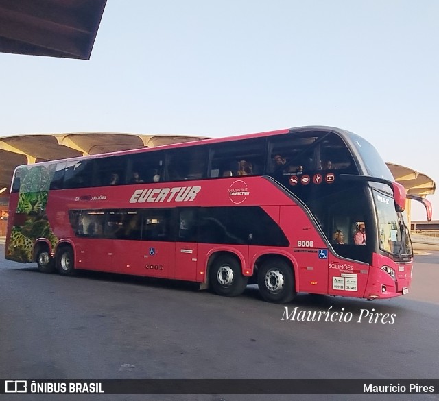Eucatur - Empresa União Cascavel de Transportes e Turismo 6006 na cidade de Porto Alegre, Rio Grande do Sul, Brasil, por Maurício Pires. Número da foto: #12393522.