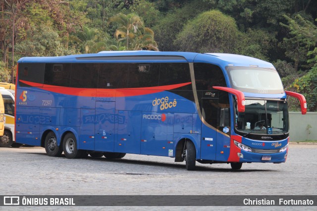 Viação Riodoce 72397 na cidade de Leopoldina, Minas Gerais, Brasil, por Christian  Fortunato. Número da foto: #12391808.