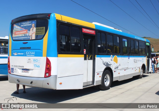 Viação Redentor C47644 na cidade de Duque de Caxias, Rio de Janeiro, Brasil, por Luiz Petriz. Número da foto: #12392267.