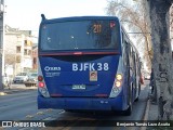 Subus 7352 na cidade de El Bosque, Santiago, Metropolitana de Santiago, Chile, por Benjamín Tomás Lazo Acuña. Número da foto: #:id.