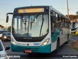 Viação Sorriso de Minas 5001 na cidade de Uberlândia, Minas Gerais, Brasil, por Marcel Fagundes. Número da foto: #:id.