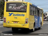 Viação Sudeste 116 na cidade de Marataízes, Espírito Santo, Brasil, por Guilherme Neves. Número da foto: #12393100.