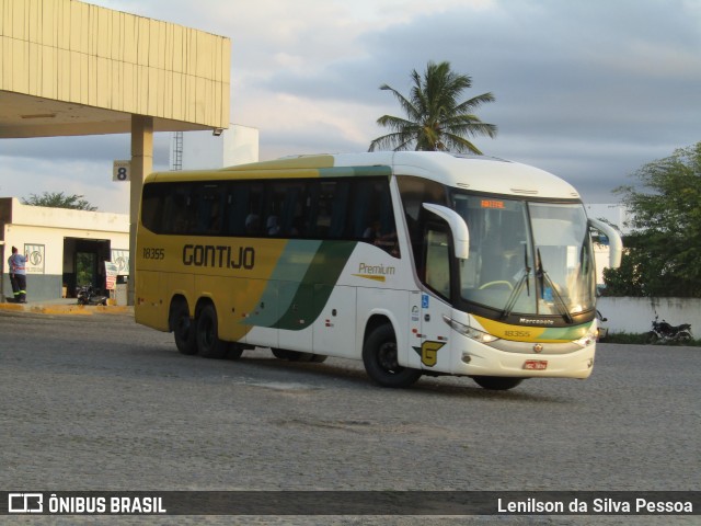 Empresa Gontijo de Transportes 18355 na cidade de Caruaru, Pernambuco, Brasil, por Lenilson da Silva Pessoa. Número da foto: #12395241.