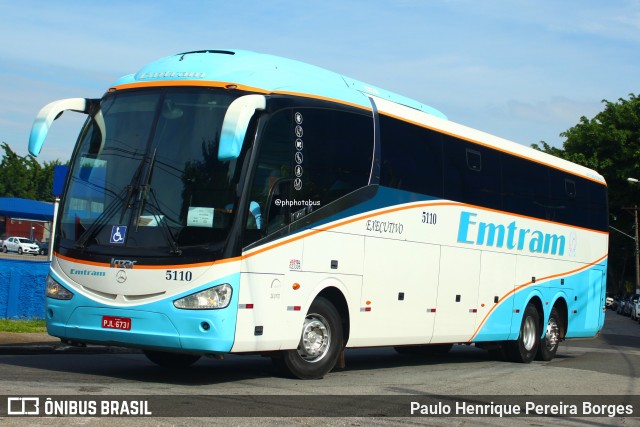 Emtram 5110 na cidade de São Paulo, São Paulo, Brasil, por Paulo Henrique Pereira Borges. Número da foto: #12395703.