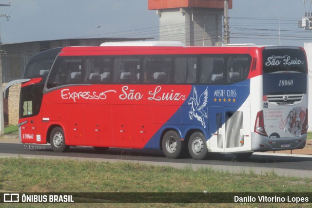 Expresso São Luiz 10060 na cidade de São José de Mipibu, Rio Grande do Norte, Brasil, por Danilo Vitorino Lopes. Número da foto: #12396399.