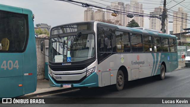 Auto Viação Urubupungá 00416 na cidade de Osasco, São Paulo, Brasil, por Lucas Kevin. Número da foto: #12394722.