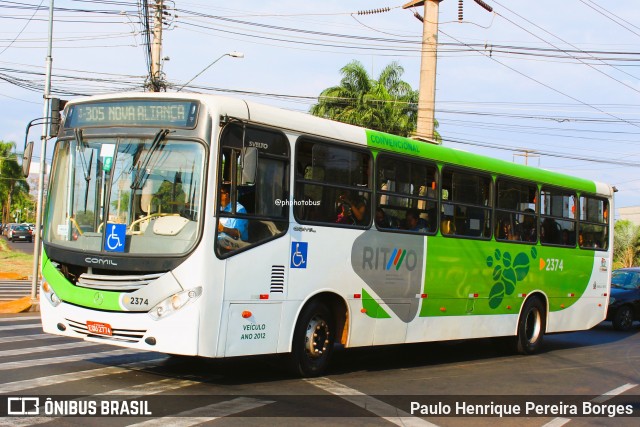 Transcorp 2374 na cidade de Ribeirão Preto, São Paulo, Brasil, por Paulo Henrique Pereira Borges. Número da foto: #12395707.